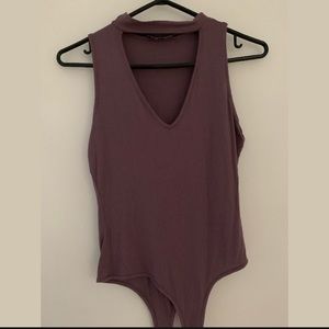 Mauve bodysuit